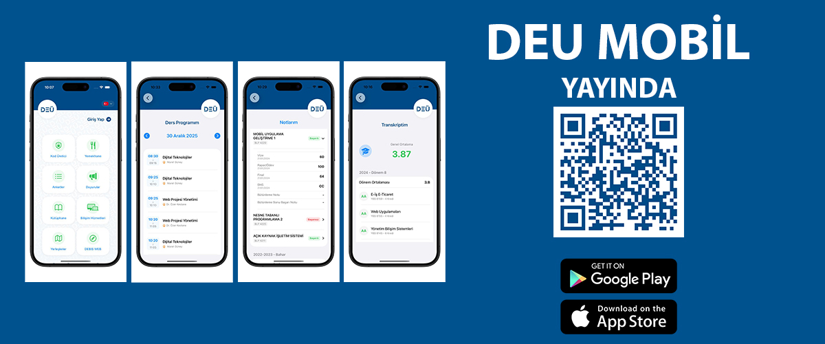 DEU mobil hizmetinizde